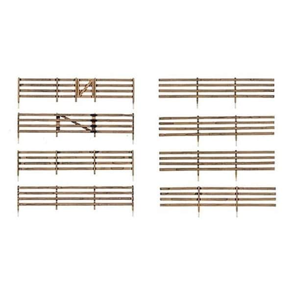 Woodland Scenics Woodland Scenics WOO2982 HO Scale Rail Fence Kit WOO2982 - main